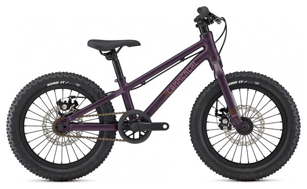 Commencal Romanes 16 Single Speed Kid's MTB 16'' Purple I 4 - 6 anni