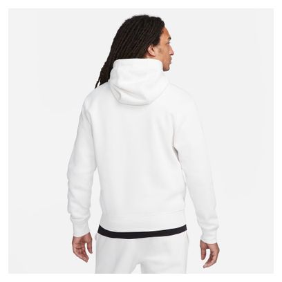 Nike Club Fleece Plus Kapuzenpullover Weiß