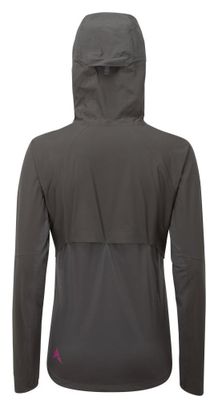Chaqueta impermeable Altura Esker Mujer Gris Oscuro