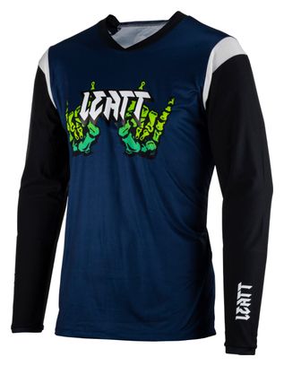 Maillot de manga larga Leatt MTB Gravity 3.0 Azul Zombie