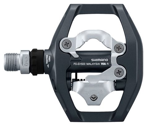 Paire de Pédales Shimano PD-EH500 (Cales SPD SM-SH56 Incluse)