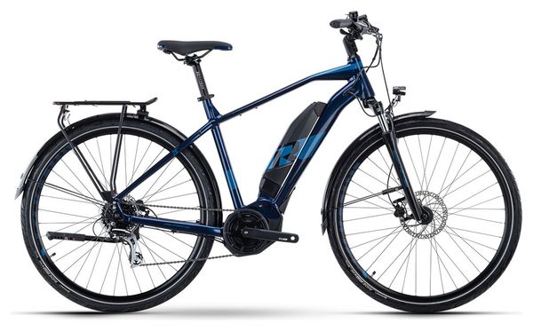 VTC Électrique R Raymon TourRay E 2.0 Tektro T350 8V 500 Wh 700 mm Bleu 2023