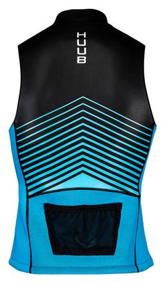 Huub Aluna Neoprene Sleeveless Top Black Blue