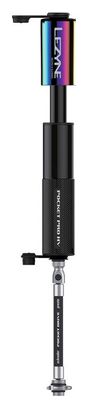 Lezyne Pocket Drive Pro HV Handpomp Zwart/Neo Metallic