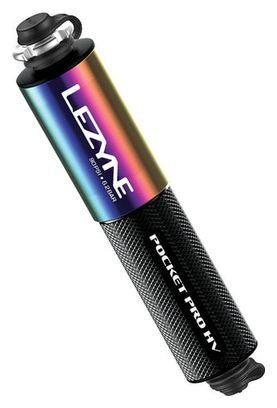 Lezyne Pocket Drive Pro HV Handpomp Zwart/Neo Metallic