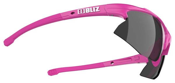 Bliz Hybrid Small Pink/Smoke Silver Mirror + lenti Orange&amp;Clear