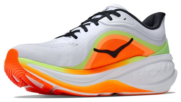 Hoka Clifton Pro Laufschuhe für Herren, grau/orange