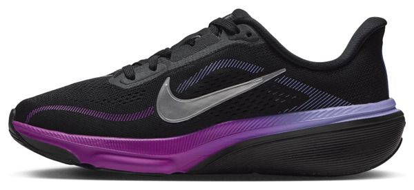 Nike Pegasus 42 hardloopschoenen, zwart/paars, voor kinderen