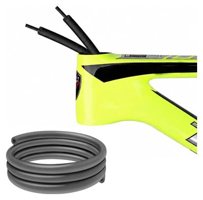 Velkyne Schaum-Schutzhülle Geräuschdämmung Interne Kabel Fahrrad 6 mm × 1,6 m Schwarz