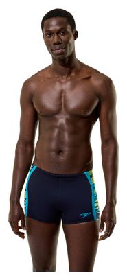 Costume da bagno Speedo Hyperboom Splice nero/verde da uomo