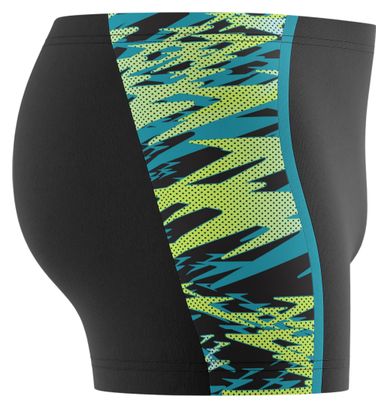 Costume da bagno Speedo Hyperboom Splice nero/verde da uomo