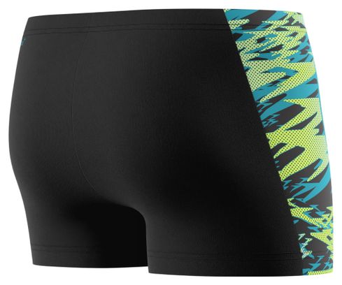 Costume da bagno Speedo Hyperboom Splice nero/verde da uomo