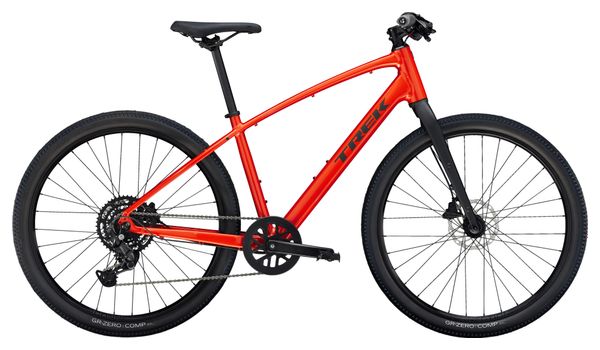 Vélo Fitness Trek Dual Sport 2 Shimano CUES 9V 27.5'' Rouge Gén 5