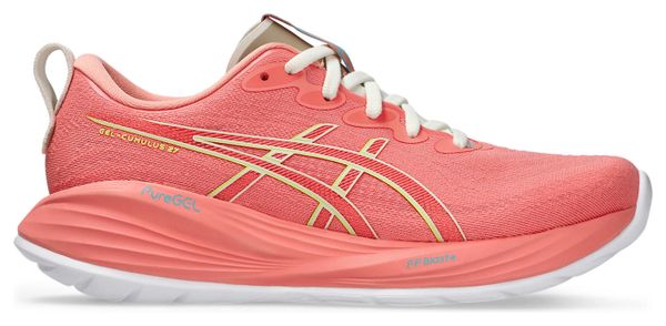 Zapatillas de running Asics Gel-Cumulus 27 Coral/Verde Mujer