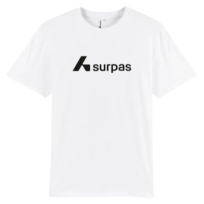 Maglietta Surpas Sparker bianca unisex