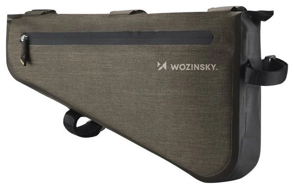 Sacoche de cadre de vélo Wozinsky 3 5 L grise