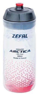Zefal arctica 55 rosso 550ml bottiglia isotermica (+ 2h30) (chiusura a vite)