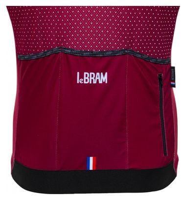 LeBram Short Sleeve Jersey Bordeaux Fitted