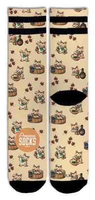 Maneki-Neko - Chaussettes Graphiques Techniques Coolmax - Cyclisme  Running et Sport