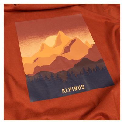T-shirt de randonnée Alpinus Drefekal orange - Homme