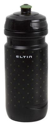 Bidon cyclisme Eltin 600 ml noir et olive