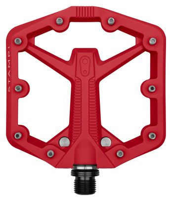 Crankbrothers Stamp 1 Gen 2 - Kleine platte pedalen Rood