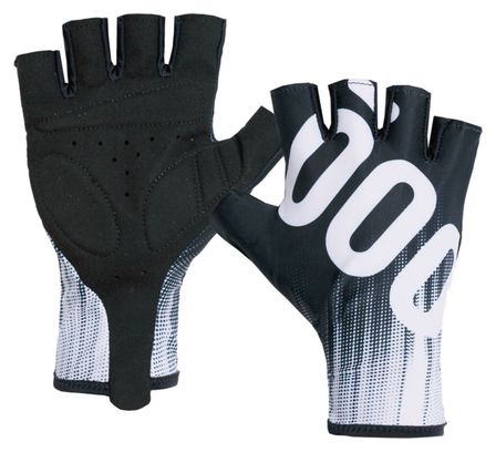 Aero Short Cycling Gloves Black Unisex Aero Factory Road Mooquer