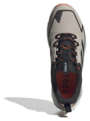 adidas Terrex Free Hiker 2.0 Low GTX Beige Zwart Herenwandelschoenen