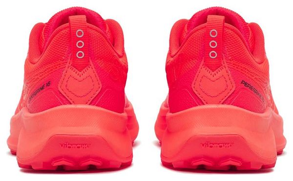 Saucony Peregrine 16 Women's Red Trail Running Shoes