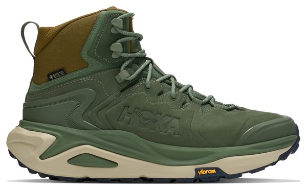 Zapatillas de senderismo Hoka Kaha 3 GTX verde/caqui para hombre