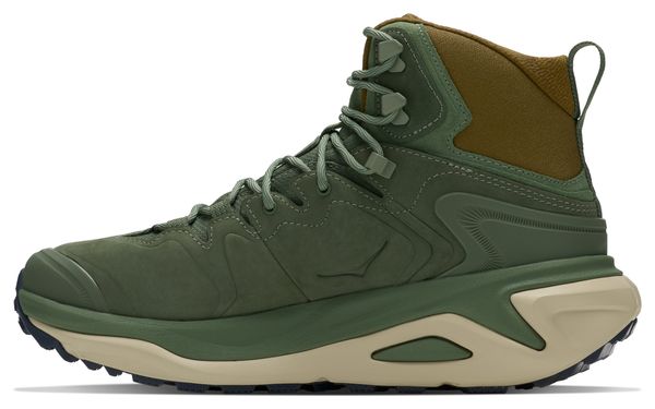 Zapatillas de senderismo Hoka Kaha 3 GTX verde/caqui para hombre
