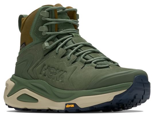 Zapatillas de senderismo Hoka Kaha 3 GTX verde/caqui para hombre