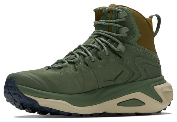 Zapatillas de senderismo Hoka Kaha 3 GTX verde/caqui para hombre