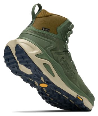 Zapatillas de senderismo Hoka Kaha 3 GTX verde/caqui para hombre