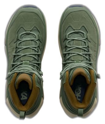 Zapatillas de senderismo Hoka Kaha 3 GTX verde/caqui para hombre