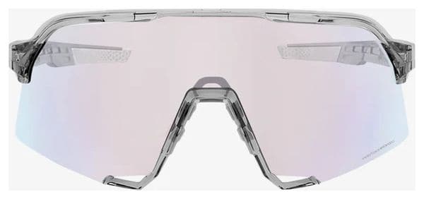 Lunettes 100% S3 Polished Translucent Grey - Rose Gold Mirror Photochromic Lens