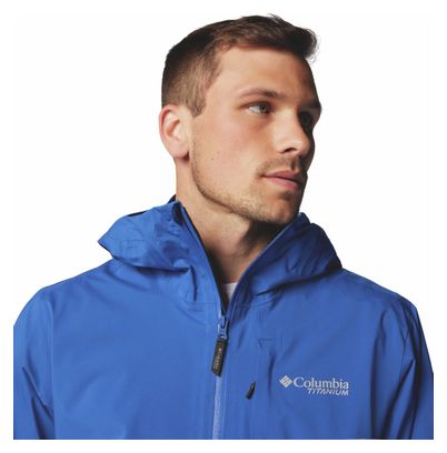 Columbia Ampli-Dry III Waterproof Jacket Blue