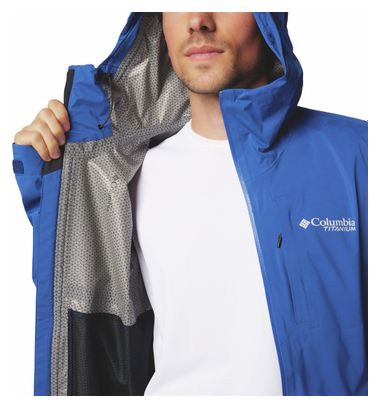 Columbia Ampli-Dry III Waterdichte Jas Blauw