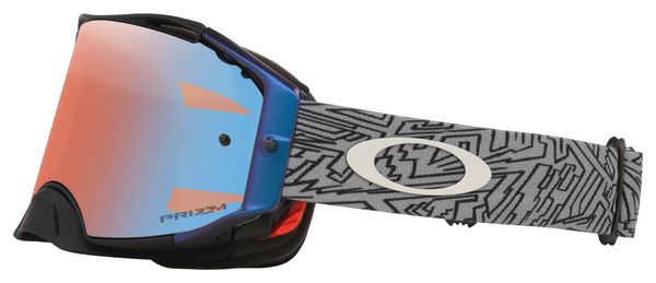 Máscara Oakley Airbrake MX Grey Strike / Prizm Mx Sapphire Iridium / Ref : OO7046-G9