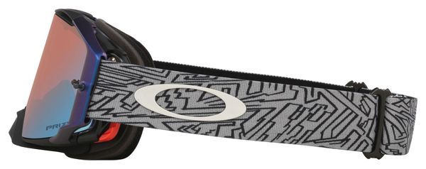 Máscara Oakley Airbrake MX Grey Strike / Prizm Mx Sapphire Iridium / Ref : OO7046-G9
