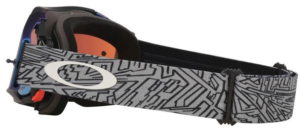 Máscara Oakley Airbrake MX Grey Strike / Prizm Mx Sapphire Iridium / Ref : OO7046-G9