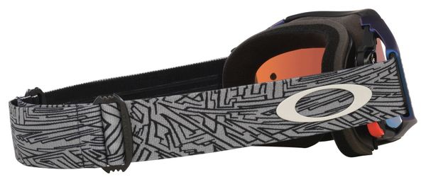 Máscara Oakley Airbrake MX Grey Strike / Prizm Mx Sapphire Iridium / Ref : OO7046-G9