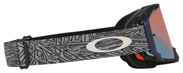 Máscara Oakley Airbrake MX Grey Strike / Prizm Mx Sapphire Iridium / Ref : OO7046-G9