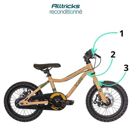 Scamp SmallFox Kids MTB Single Speed 14'' Brown