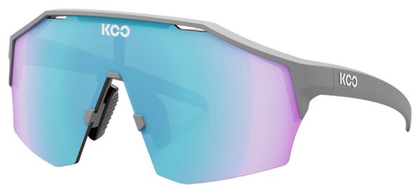 KOO ALIBI サングラスGREY MATT/TURQUOISE 試着のみ KOO Alibi in Grey Matte Turquoise – DSTNC