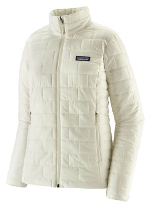 Cappotto Patagonia Nano Puff Donna Bianco
