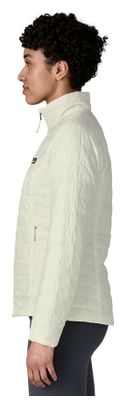 Cappotto Patagonia Nano Puff Donna Bianco