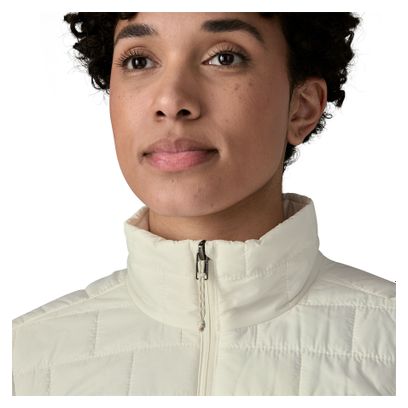 Cappotto Patagonia Nano Puff Donna Bianco