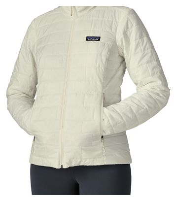 Cappotto Patagonia Nano Puff Donna Bianco