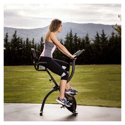 Vélo d'appartement EVO B1500 avec dossier + Support pour tablette/smartphone
